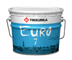 Тиккурила Евро 7 Краска интерьерная моющаяся 9л