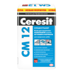 Клей плиточный Ceresit CM 12 для крупной плитки 25кг
