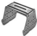 Соединитель профилей двухуровневый 60x27